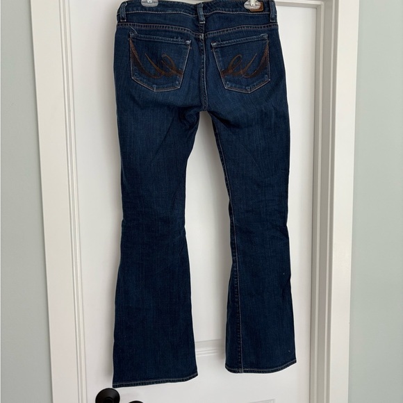 Vintage Express X2 Flare Jeans Size 6 Long - Picture 4 of 6